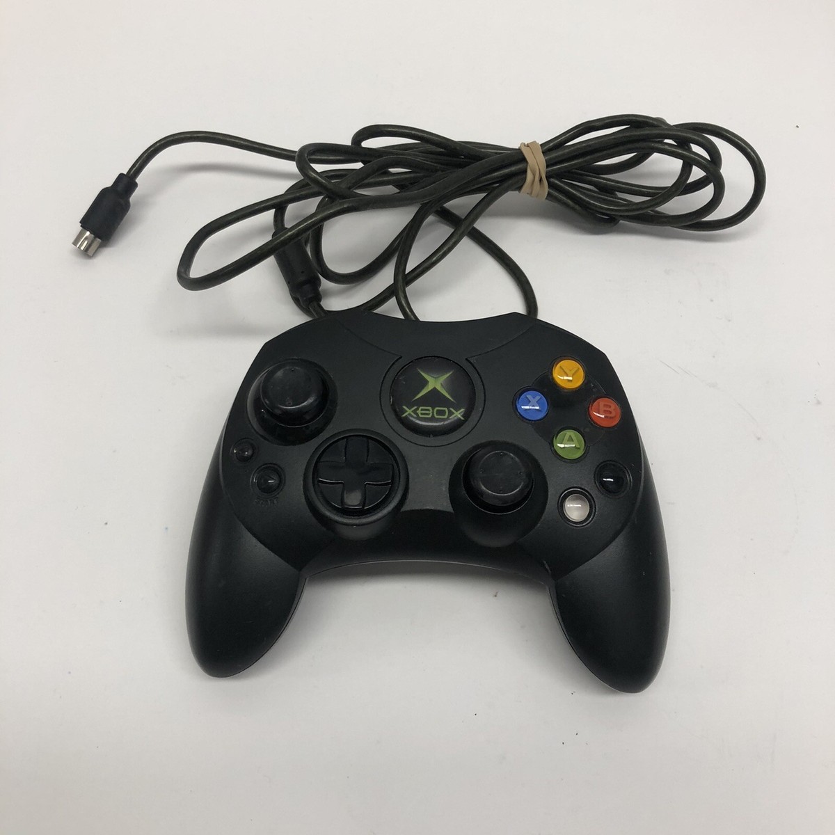 Original Xbox S-Type Controller Dark Green Genuine OEM w Original Xbox S-Type Controller Dark Green Genuine OEM w