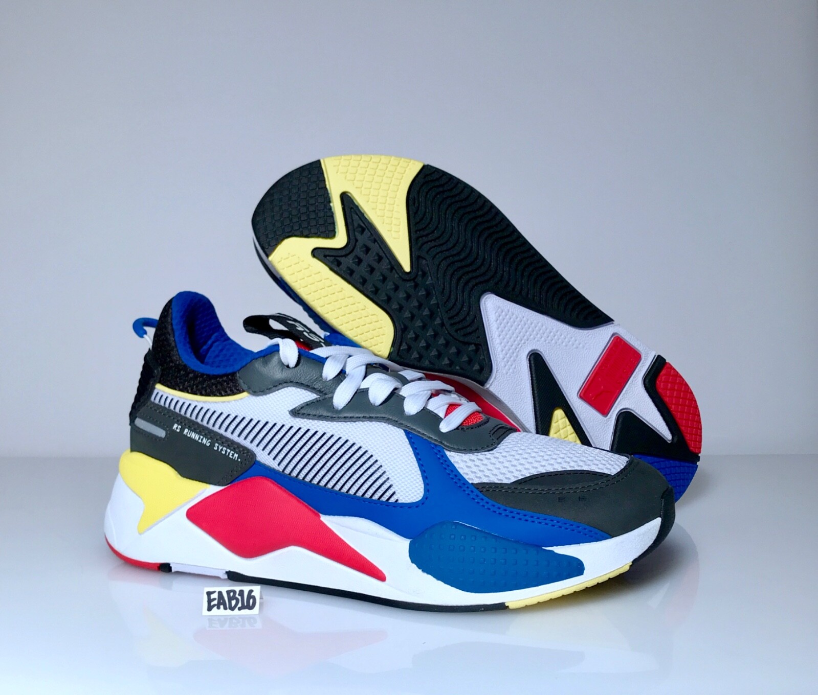 puma rs x toys yellow