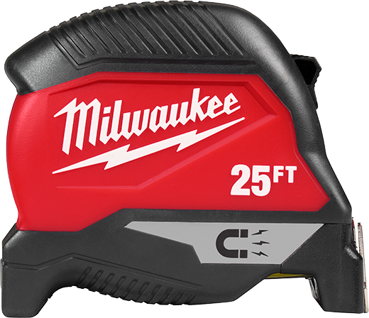 Milwaukee 48-22-1025MG 25' Magnetic Tape Measure - 2PK | eBay