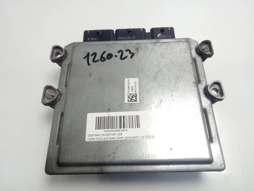 4M5112A650JK Centralina Motore per FORD FOCUS C-MAX (CAP)(2003) * 2006 6519874 - Foto 1 di 9