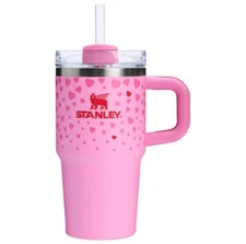 New Stanley  Sweet Hearts X Target Exclusive Pink Valentine 20oz  Tumbler 2024