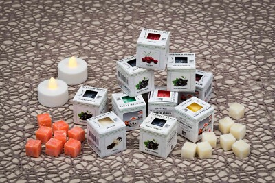 SCENTED CUBES Duftwachs Duftwürfel Raumduft Aroma viele verschiedene Sorten