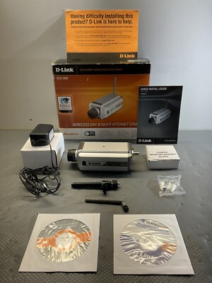 D-Link DSC-3420 Wireless Day and Night Internet Camera/GAR962