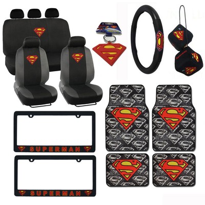 superman seat covers