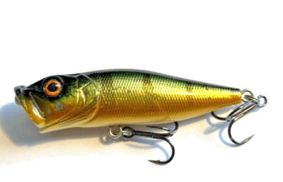 Megabass Pop-X Wobbler, Popper, Topwater, Oberflächenköder, 6,4cm, Floating