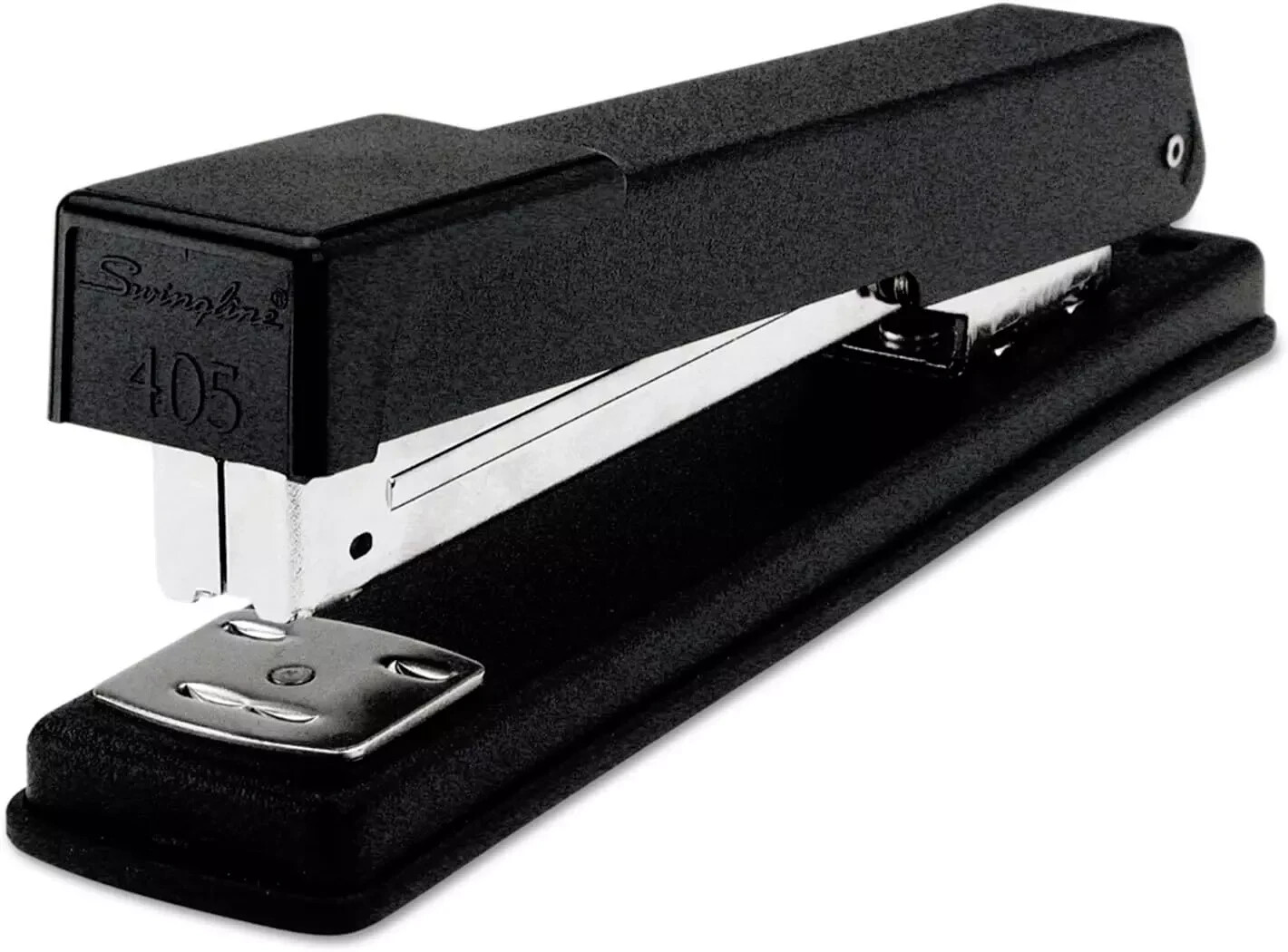 Swingline Stapler, 20 Sheet Capacity, LightDuty 405, Jam Free, Metal, Black (...-image