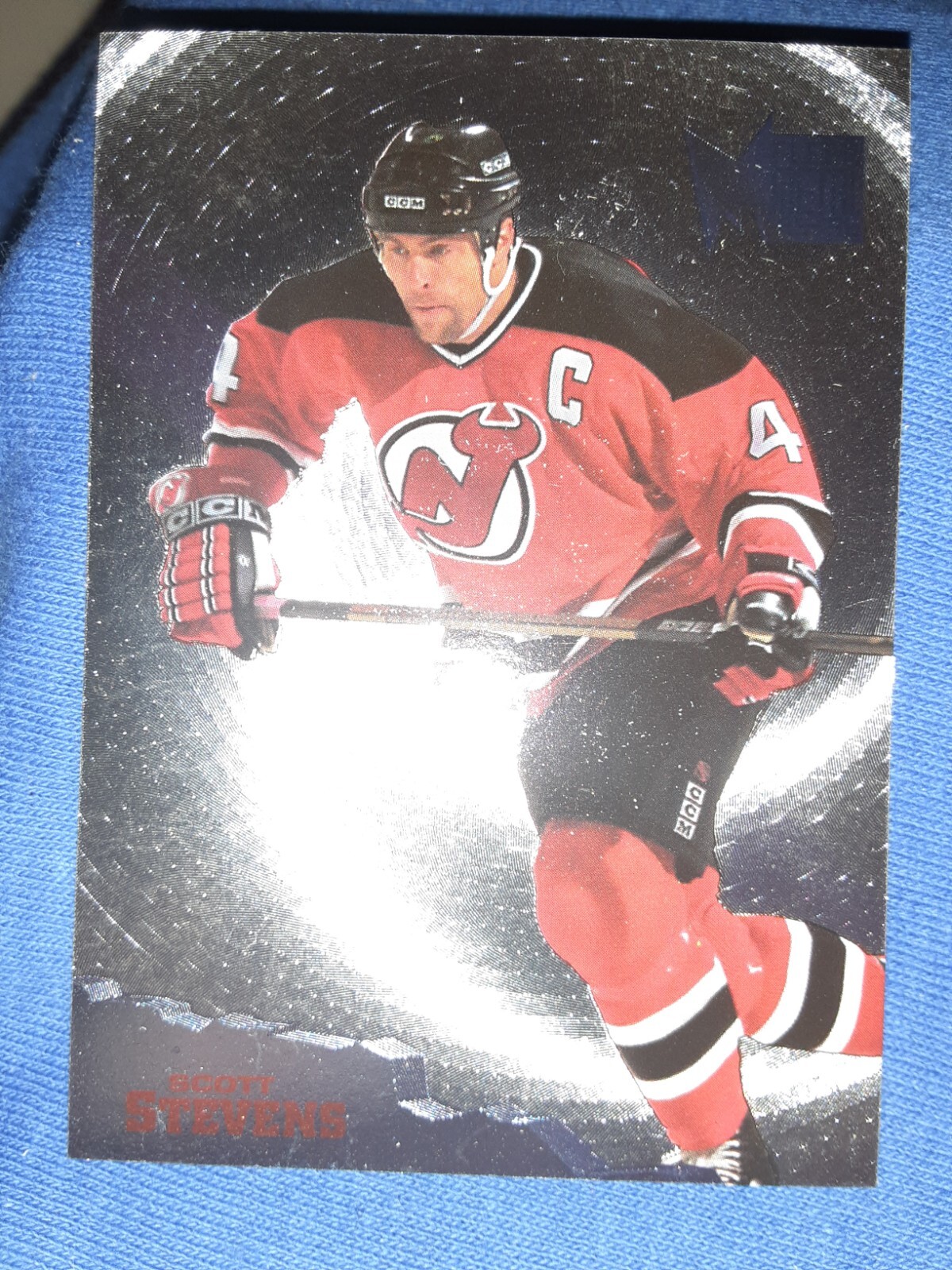 1995-96 Fleer Metal Hockey #85 SCOTT STEVENS HOF New Jersey Devils MINT mvp nhl