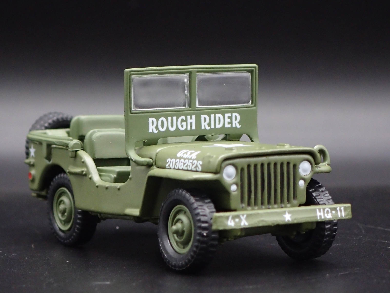 DDAY WWII WILLYS MB JEEP ARMY MILITARY 164 SCALE DIORAMA DIECAST