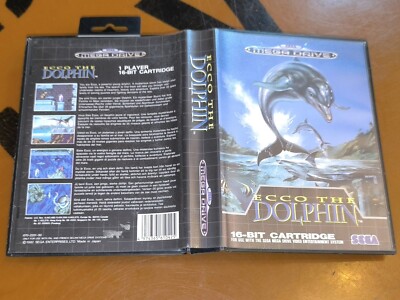 ## Ecco The Dolphin - SEGA Mega Drive / MD Spiel - komplett ##