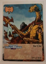 TSR Spellfire CCG 1st Ed. KA'CHA Card #273 of 400 Advanced Dungeons & Dragons