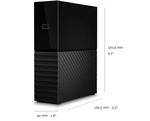 WD Western Digital My Book 18TB External Hard Drive - Photo 5/7