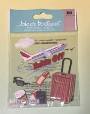 Jolee's Boutique TAKING OFF 7pcs Dimensional Scrapbooking Stickers RARE