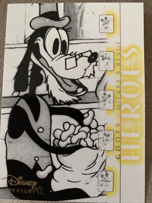 Goofy From Mickey s Revenue Heroes Card 