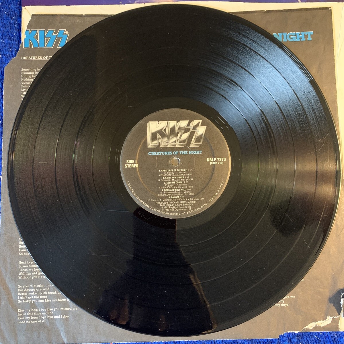 米LP Kiss Creatures Of The Night B002024501 Mercury, Casablanca, /00260 Kiss – Creatures Of The Night – Vinyl (7