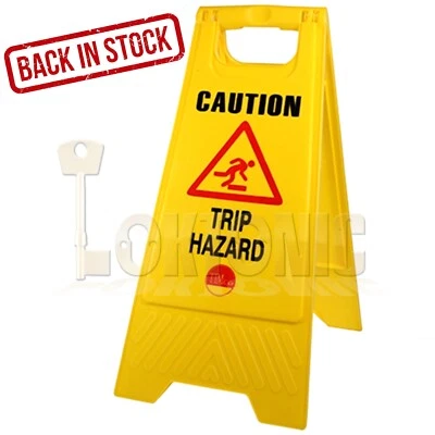Professional Caution A-Frame Safety Warning Sign Trip Hazard 610 x 300 x 30
