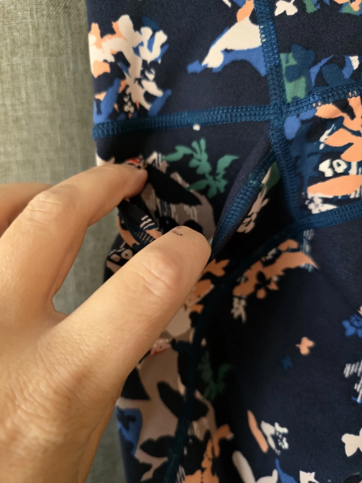 sweaty-betty power full length floral print leggings