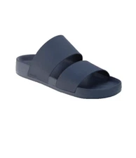 Vince Men's Navy Blue Mariner Slides Flip Flop Sandal Rubber Size US 12 EU 46