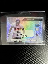 2003 Bowman Best Kevin Williams Rookie Auto Black Ink