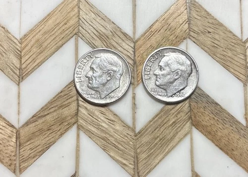 [Lot of 2] Roosevelt  Dimes 90 % Silver EXACT Coins 🪙