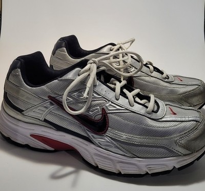Nike Initiator Metallic Silver Running Shoes Sneakers Men 11 Athletic 