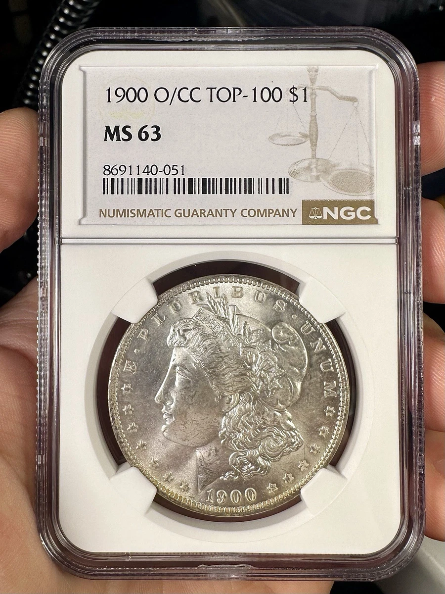 MS 63 Graded 1900 Year Morgan US Dollars (1878-1921) for sale | eBay