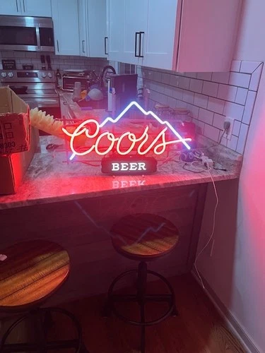 vintage coors beer neon sign franceformer