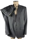 Ralph Lauren Polo University Club Gray Suit Jacket & Dress Pants Sz 42R & 36W