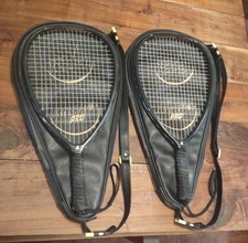 Lot of 2 Pro Kennex Racquetball Kinetic Pro SMI 10g racquet racket set case