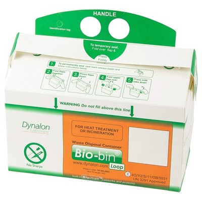 DYNALON 797303-0002 Bio-bin Waste Container,2.5L,PK50 39D757