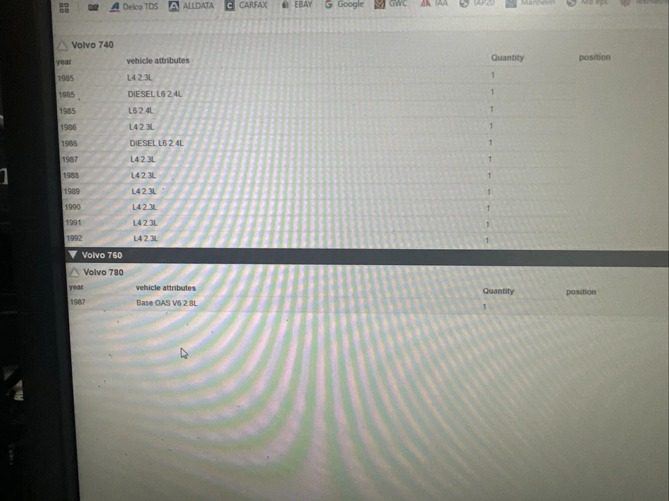 沃尔沃 SKF 271703 前轮轴承套件 740,760,780 — 第 3/4 张图片