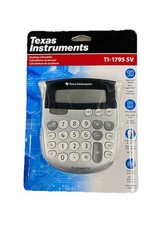 Texas Instruments TI-1795 SV Simple Desktop Calculator