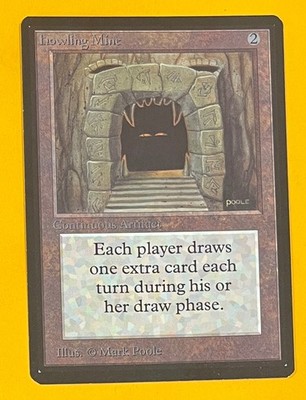 MTG HOWLING MINE Beta (OldManMTG 013-437)