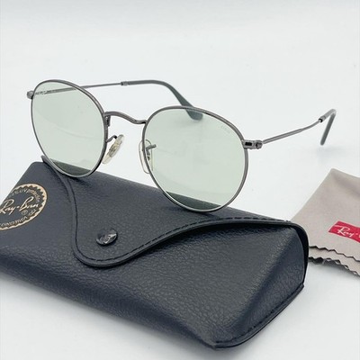 Ray-Ban RB3447 004/T1 Round Metal Eyewear with Evolve Lenses Gebraucht