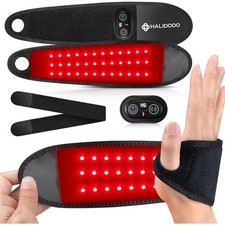 Red Light Therapy Gloves with Heat and Vibration Massage for Hands and Wrist