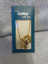 Effy Cruise Ship Necklace With 6 Charms New In Package
