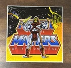 Vintage 1980's He-Man Masters of the Universe Skeletor Carnival Prize Glass 6x6