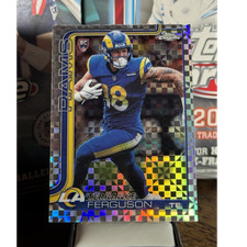 Topps 2025 Topps Chrome Terrance Ferguson Rookie X-Fractor #335 Los Angeles Rams