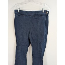 Pilcro and the Letterpress Anthropologie Women's High-Rise Skinny Blue Jeans 28