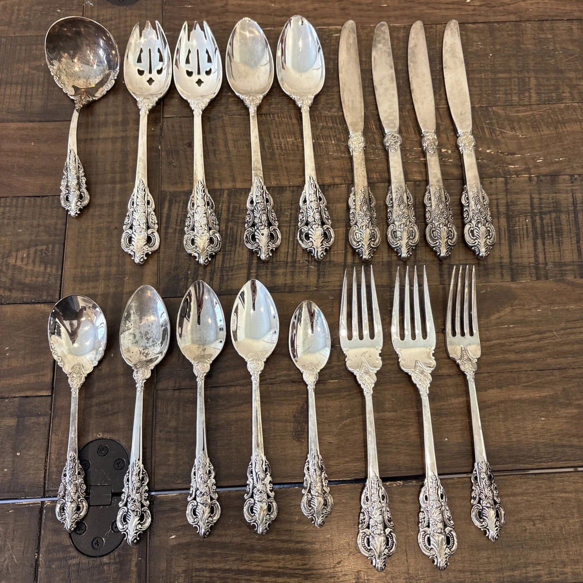 Godinger Baroque In Antique Us Silver-Plated Flatware for sale | eBay