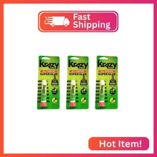 Krazy Glue Elmer's Original Crazy Super Glue All Purpose Instant Repair, 3 Piece