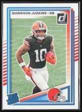 2025 Panini Donruss Quinshon Judkins Rated Rookie Cleveland Browns #330 RC