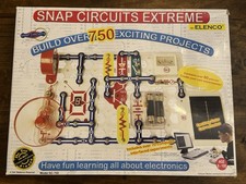 Elemco Snap Circuits Extreme SC-750 80+ Pcs E...