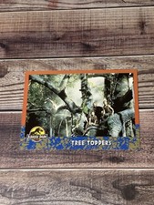 1993 TOPPS JURASSIC PARK Movie Trading Card #48 Tree Toppers Vintage