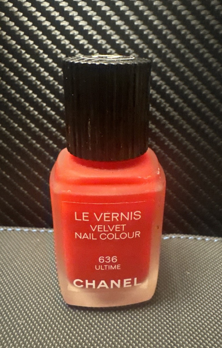 CHANEL Le Vernis VELVET 636 ULTIME Nail Polish NEW Unopened | eBay