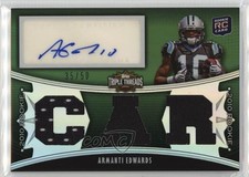 2010 Topps Triple Threads Emerald 35/50 Armanti Edwards (CAR) #133 0pm