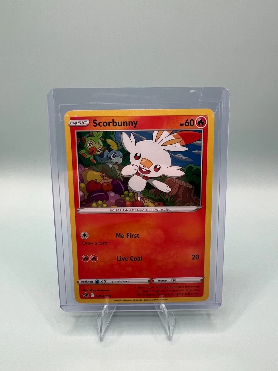 Scorbunny SWSH071 SWSH: Sword & Shield Promo Cards for sale | eBay