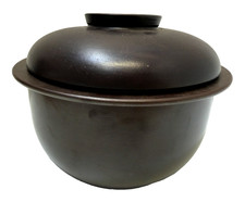 VINTAGE ARABIA SCANDINAVIAN STONE WARE POTTERY LIDDED SERVING CROCK POT TUREEN