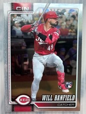 Will Banfield Rookie RC 2026 Topps Series 1 Baseball Card #247 Cincinnati Reds. rookie card picture
