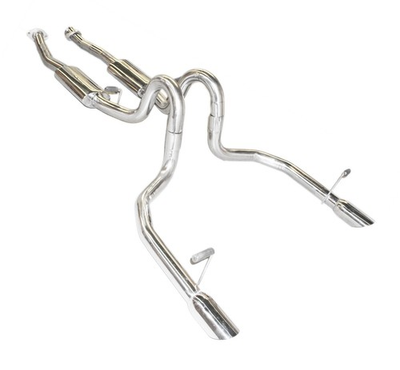 #ad SS Catback Exhaust for 1999 2004 Ford Mustang GT Convertible Coupe 2D V8 4.6L $266.24