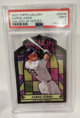 Aaron Judge #GOH-8 2022 Topps Gallery of Heroes card